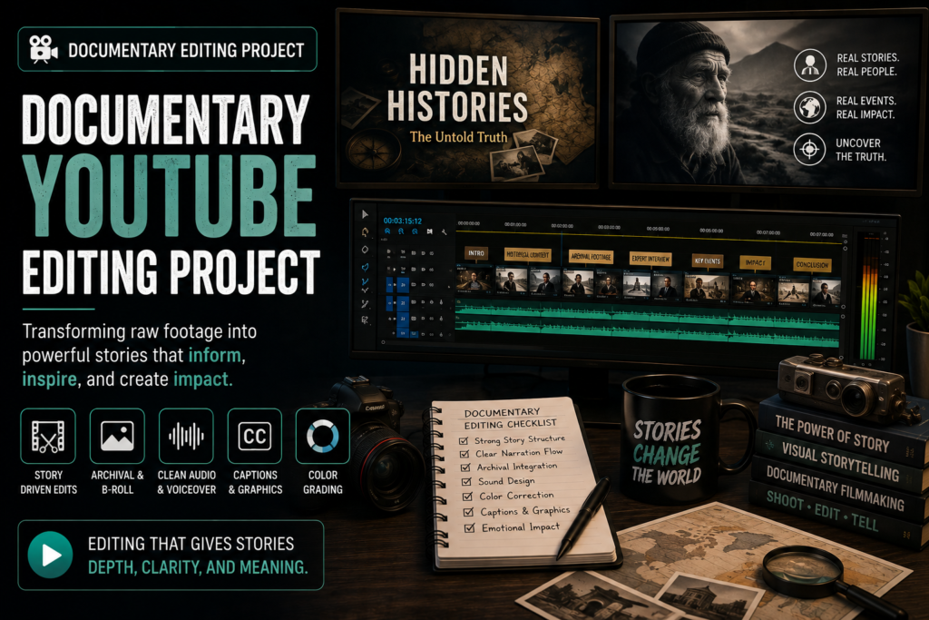 YouTube Documentary Editing Project
