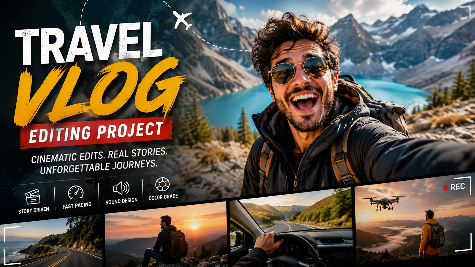Travel Vlog Editing Project